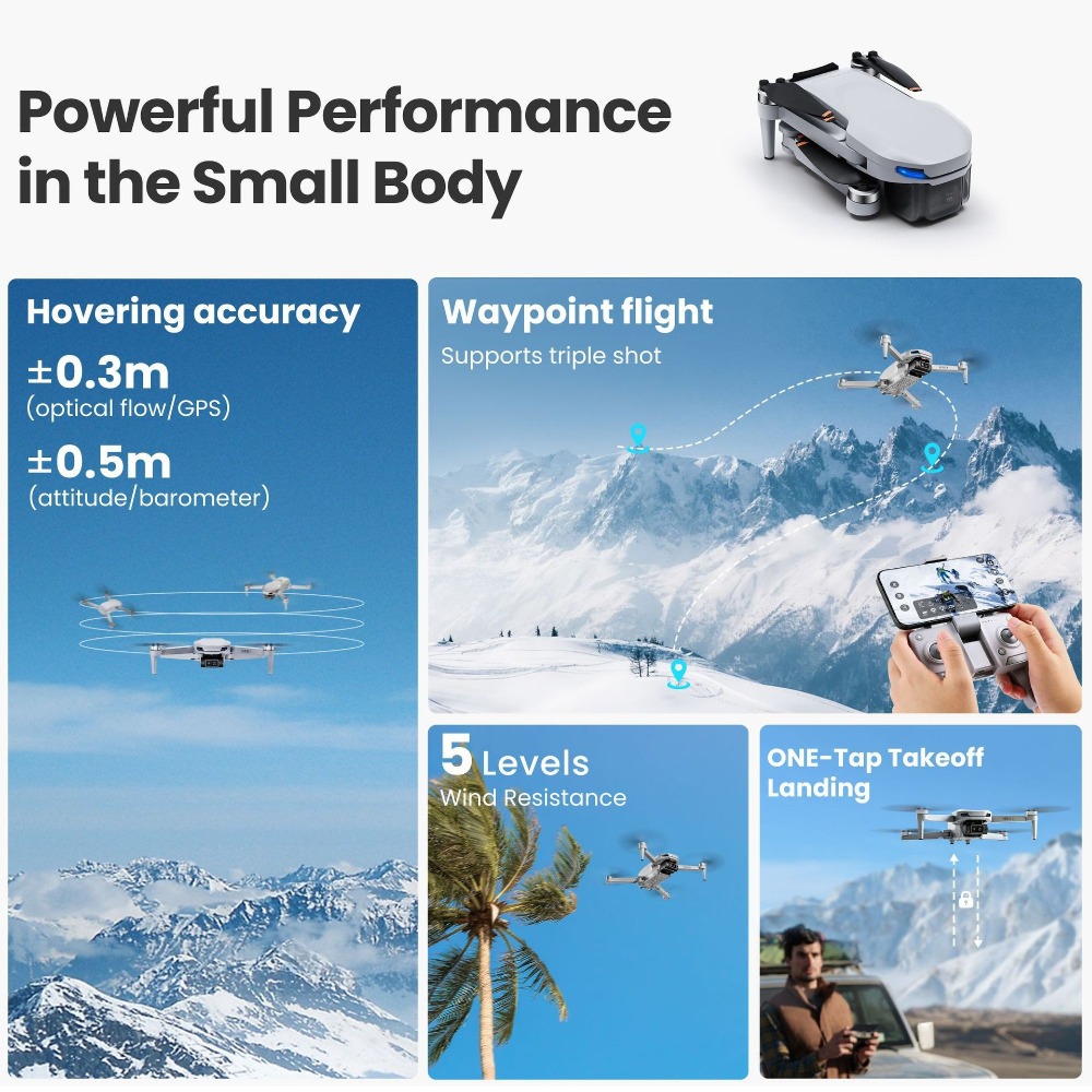 Global MiniX Drone! 4K UHD & a - Drone Gimbal ulasan dan harga