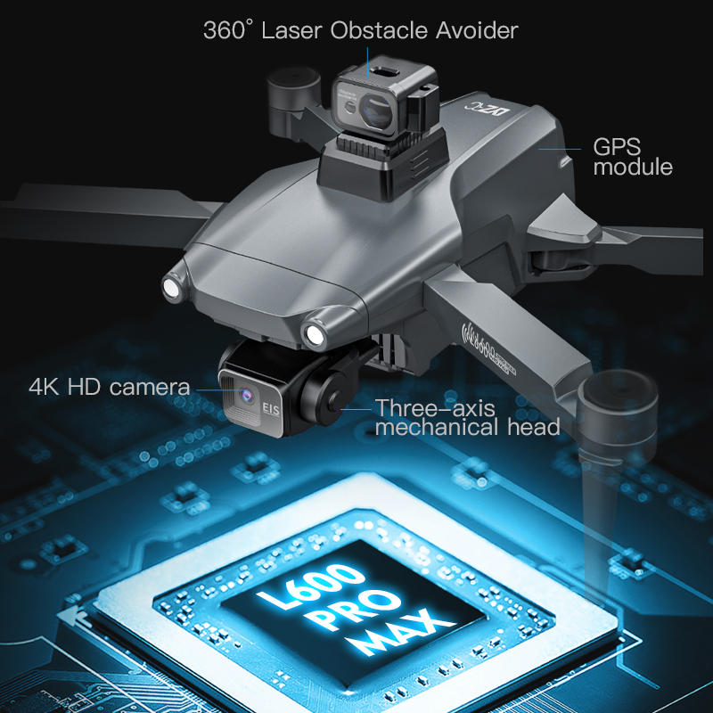 L600 PRO MAX Professional Thre - Drone Gimbal ulasan dan harga
