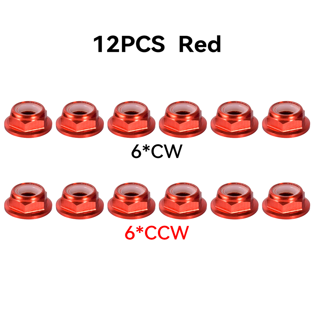 12pcs M5 Motor Screw Nuts Alum - Drone Battery Strap ulasan dan harga