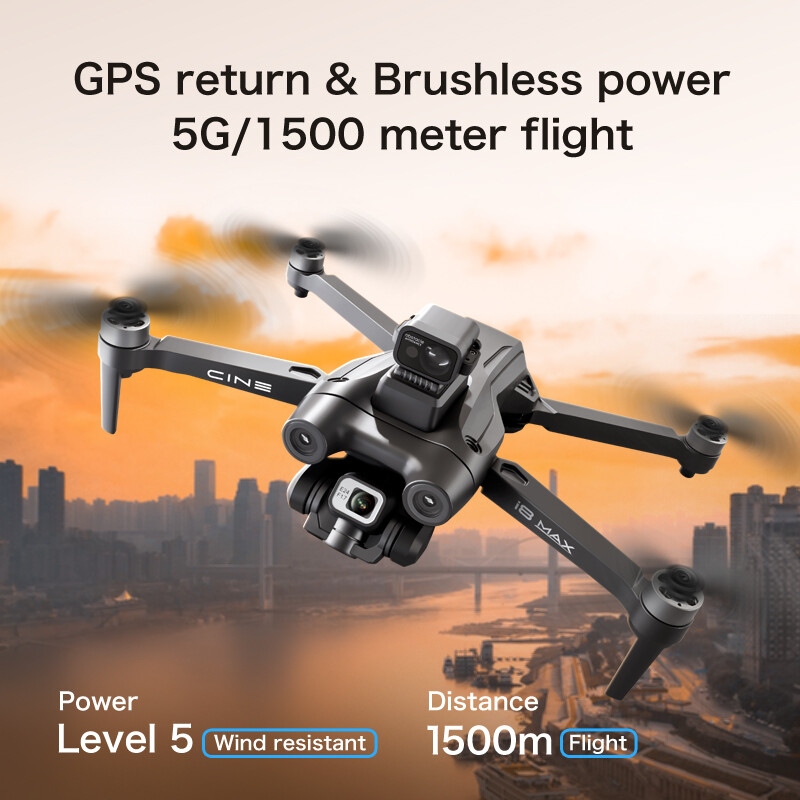 I8 MAX Remote Control Drone GP - Drone Gps Mount ulasan dan harga